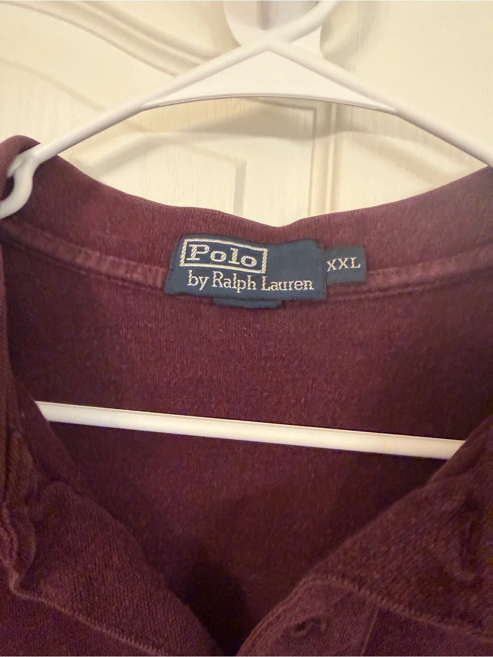 Ralph Lauren Long-Sleeve Polo in Deep Burgundy